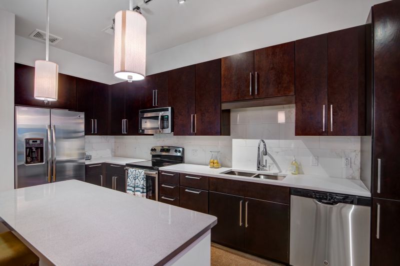 Kitchen Cabinet Staining